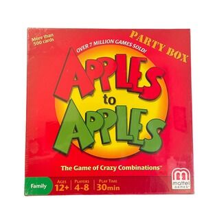 Apples to Apples Party Box Card Game The Game of Crazy Combinations Ages 12 +